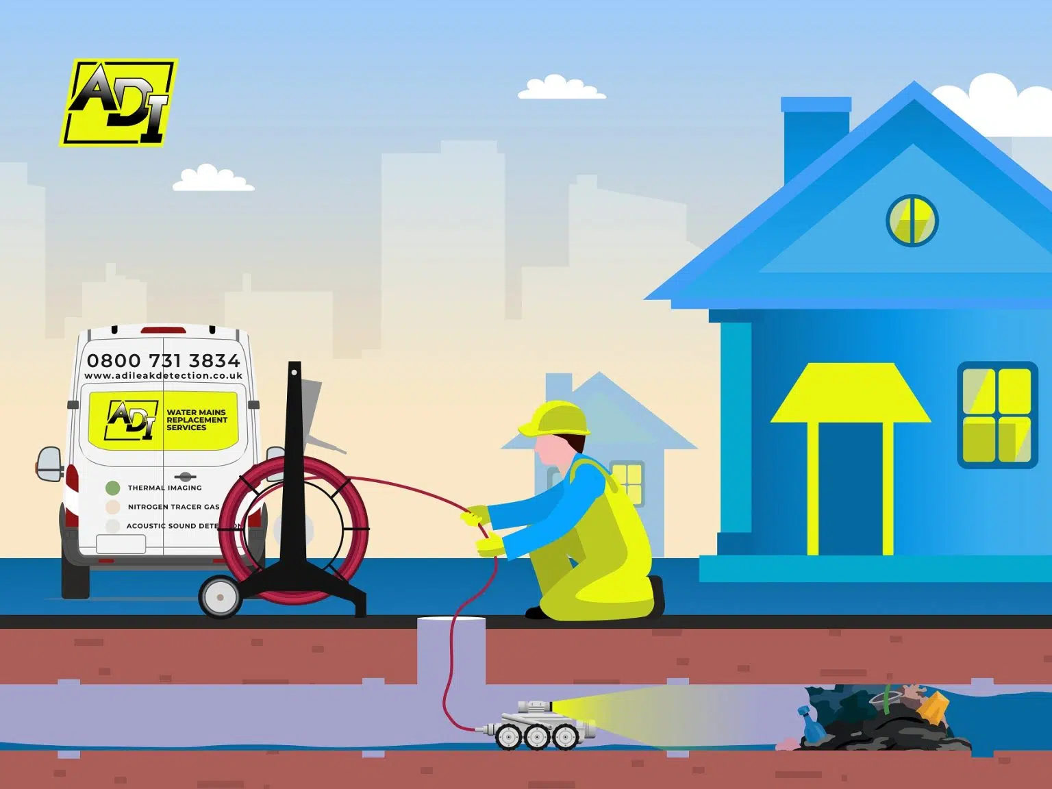 Drainage CCTV Surveys & Investigations Oxford